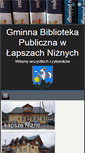 Mobile Screenshot of biblioteka.lapszenizne.pl